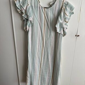 A New Day Pastel Striped Top